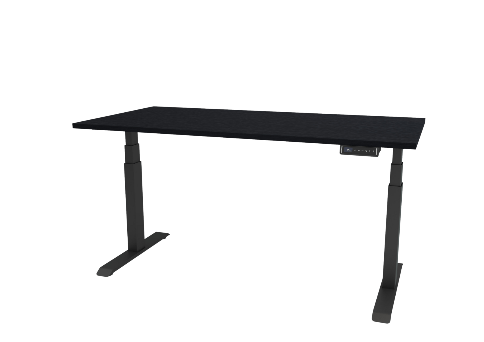 Rectangular table top - Black - Perfect sense (MDF) 