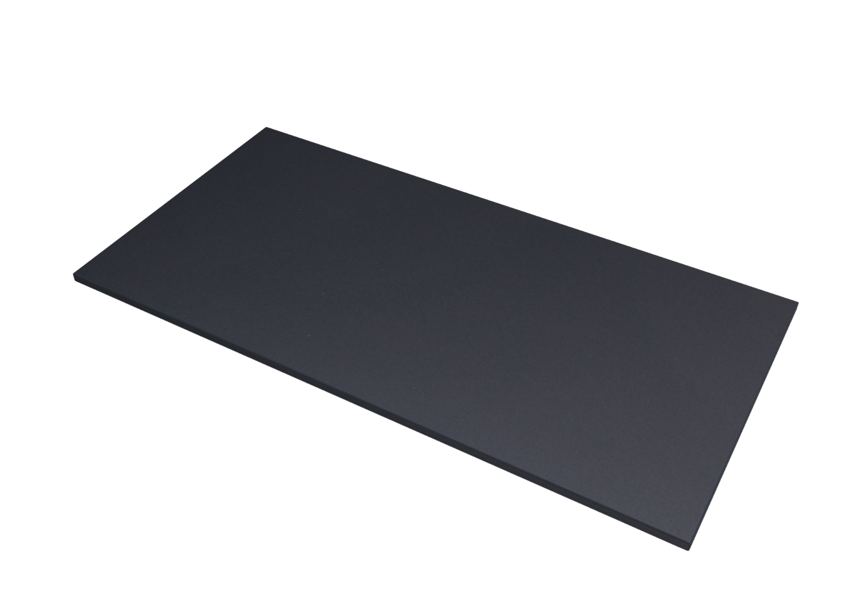 Rectangular table top - Black - Perfect sense (MDF) 