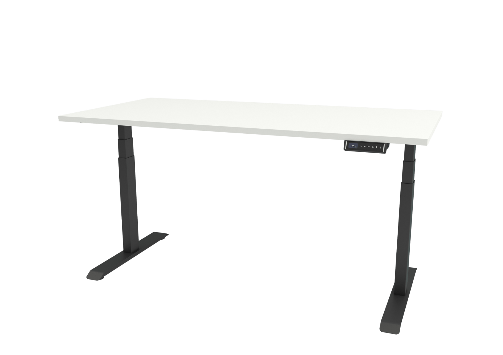 Rectangular tabletop - Grey and White 