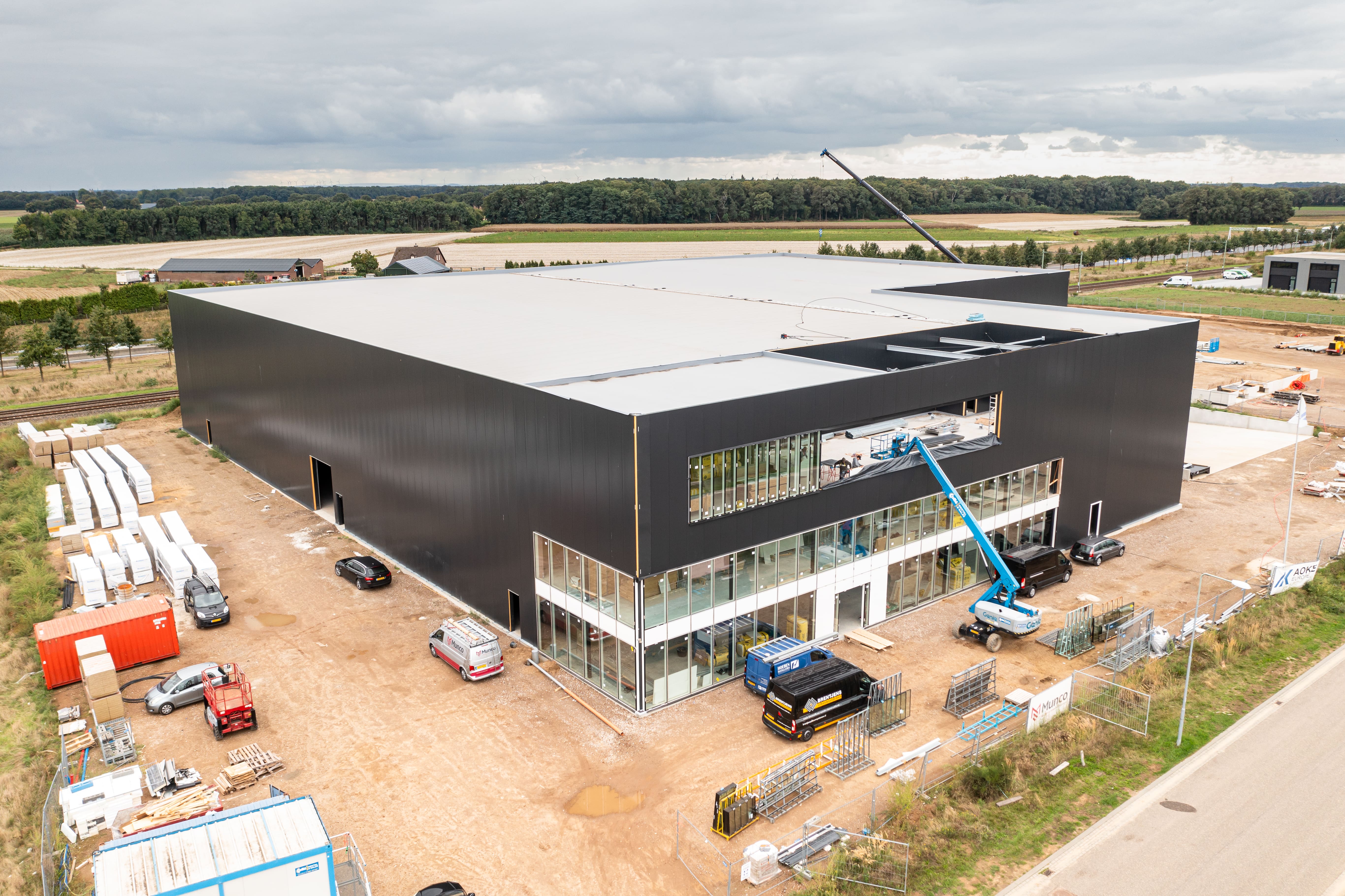 Progress update new building