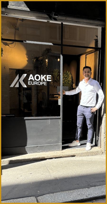 AOKE Europe at the Tortona Design Week 2024