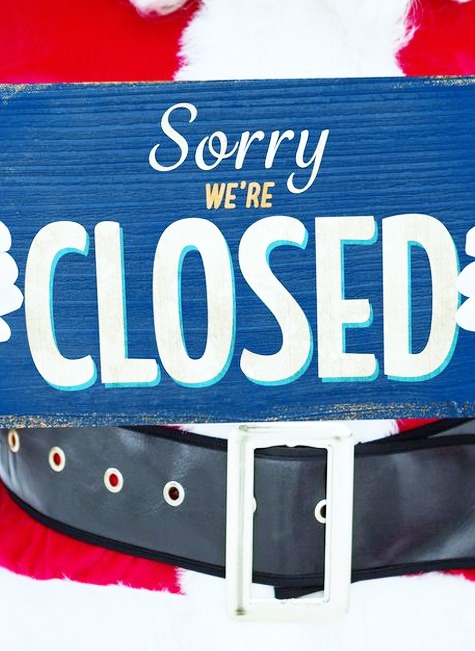 Christmas & New Year closing 2022/2023